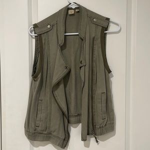 Nordstrom BP light olive green vest